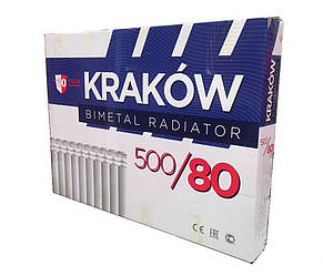 Біметалічний радіатор KRAKOW 500/80
