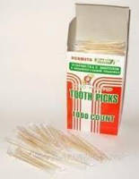 ЗУБОЧИСТКИ 1000 ШТ ИНД. ЦЕЛ. УПАКОВКЕ