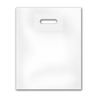 Пакет банан 40*50см+3,5/50 білий 50шт