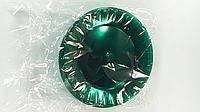 Тарілка-Ю d=20,5см зелена склоподібна 10шт