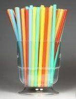 ТРУБІЧКИ ДЛЯ СМУЗІ КОКТЕЙЛЕЇ ПРЯМОВІ РОЗОНОВАНІ 19 СМ D=9 ММ 100 ШТ