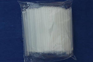 ТРУБІЧКИ ПРОЗРАЧНІ ПРЯМОВІ 12,5 СМ 200 ШТ МАРТИНКИ