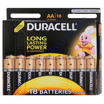 DURACELL Basic AA батарейки алкалінові 1.5 V LR6 18шт Бельгія, фото 1