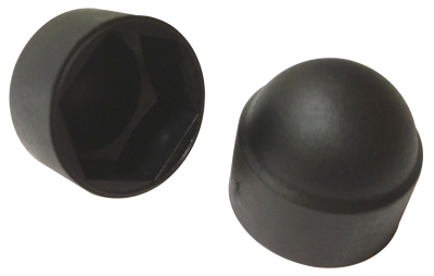 Заглушка колпачковая чорна шестигранна під ключ S13 (М8) (250 шт/уп)