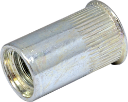 RSr-Гайка клепальна рифлена М 3/0.5-2.0 із зменшеною потайною головкою D5 (500 шт/уп)