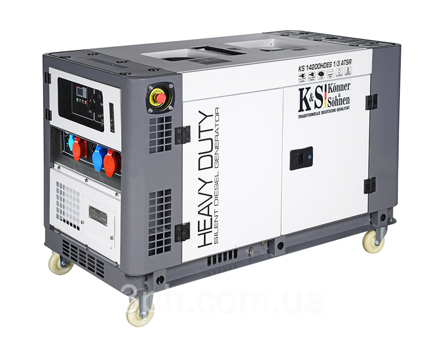 Дизельний генератор Konner&Sohnen KS 14200HDES 1/3 ATSR