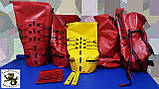 Баул "MAXI" Рюкзак LionFish.sub 125 л з Плечовими Накладками та кишенями, Гермомішок для заряджання ЧОРНИЙ ЦВІТ, фото 6