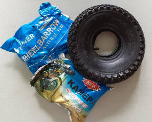 Шини та камери до тачки