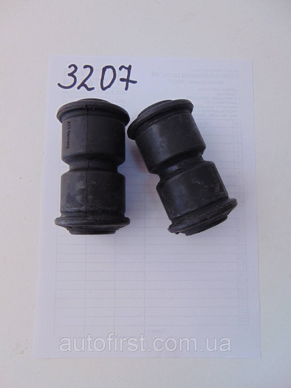 Autotechteile 3207 Втулка ресори задня MB Sprinter, Volkswagen LT, фото 1