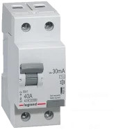 RX3 Диференційне Реле 300mA 25А 2п AC