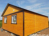 Дачні, збірні, каркасні будиночки! Євробрус-сосна(хіт сезону)., фото 6