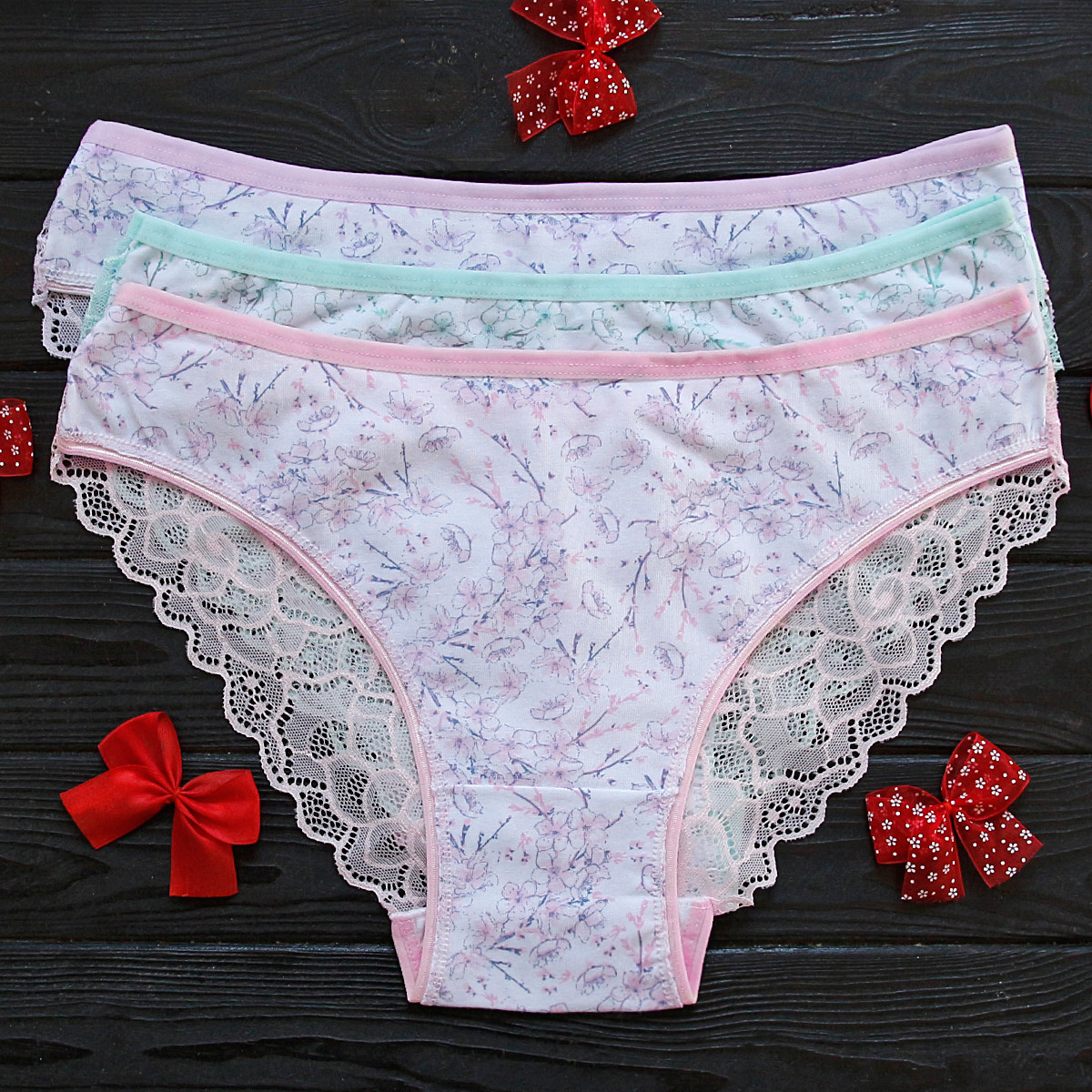 Труси жіночі сліпи Nicoletta Туреччина батал 4XL | 5 шт.
