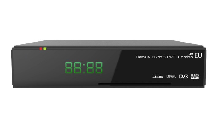 UClan Denys H.265 PRO Combo EU Європейська версія — комбінований DVB-S/S2/T/T2/C супутниковий ресивер
