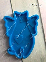 ЕКСКЛЮЗИВ! Силіконовий молд для льодяників "Закоханий коте"