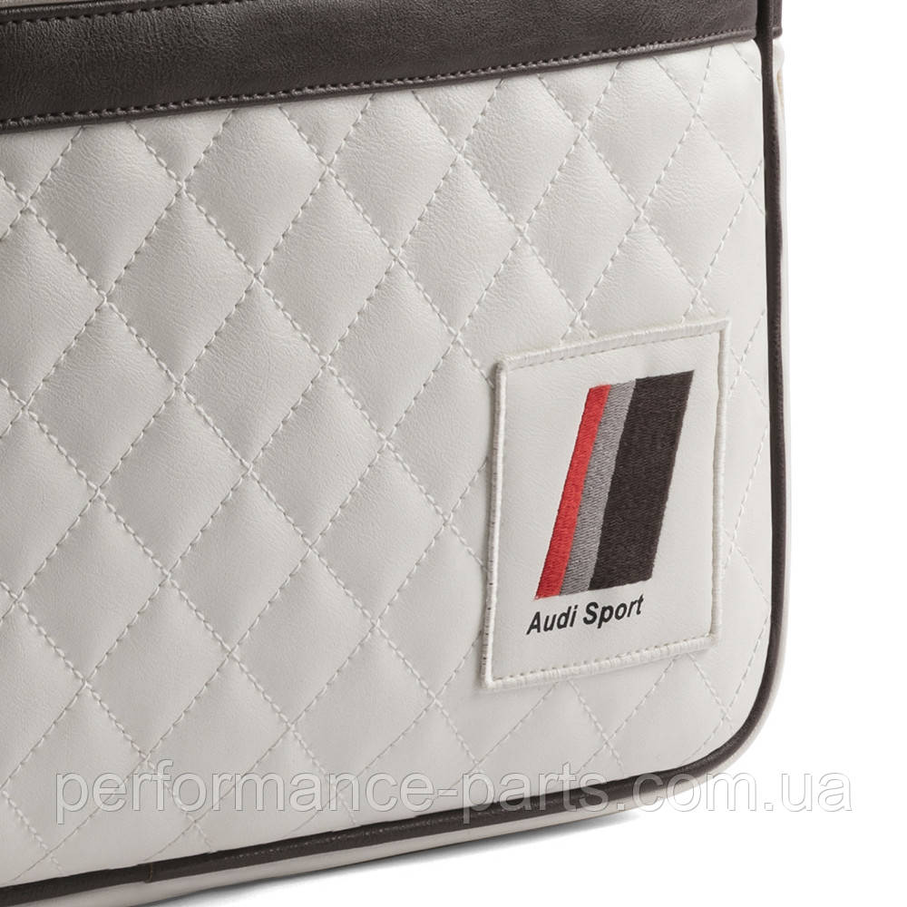 Наплічна сумка Audi Heritage Messenger Bag, Offwhite, артикул
