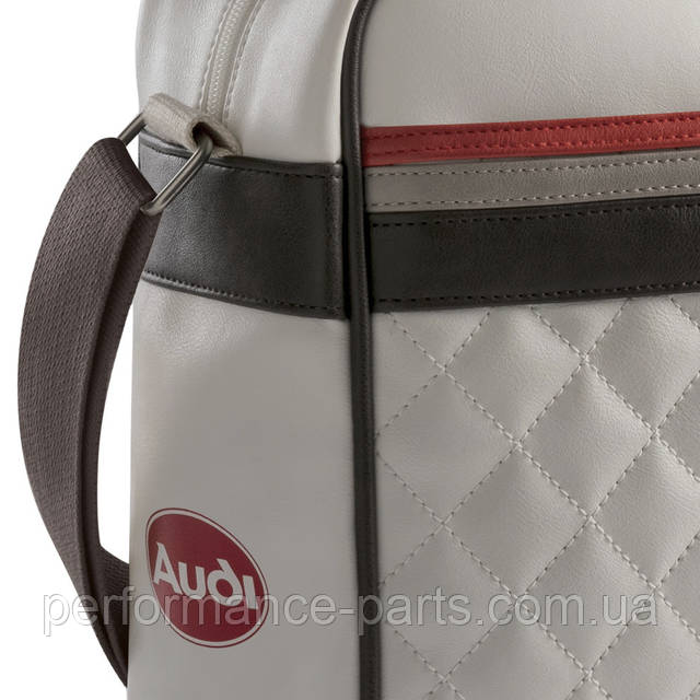 Наплічна сумка Audi Heritage Messenger Bag, Offwhite, артикул