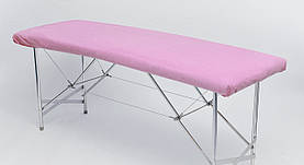 Чохол на кушетку універсальний із гумкою Рожевий Panni Mlada 0,8 х 2,1 45 г/м2.кв спанбонд