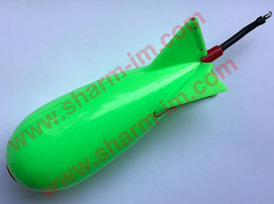 Ракета загодівна Spomb Салатова 150 мм Середня