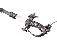 Сувенірна зброя шабля Кривавий Дракон + піхви і рукоять з фігурою дракона на подарунок