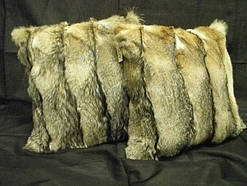 Ексклюзивна хутряна подушка з хутра канадської лисиці