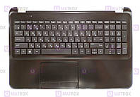 Оригинальная клавиатура для ноутбука HP Pavilion 15-D series, ru, black, передняя панель