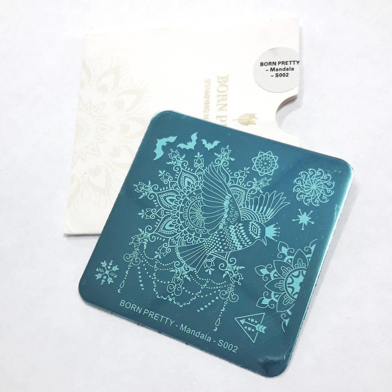 Пластина для стемпинга Born Pretty Mandala S002