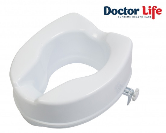 Туалетне сидіння без кришки, висота 15 см Doctor Life