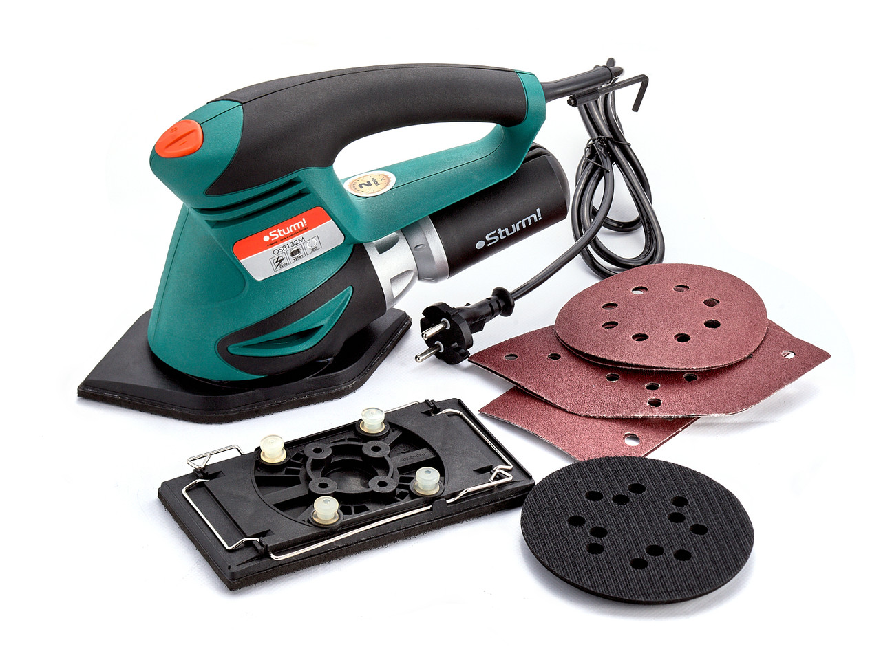 Шліфмашина вібраційна Sturm OS8132M