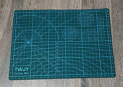 Килим для різання шкіри з розміткою мат самовідновлюється формат А4