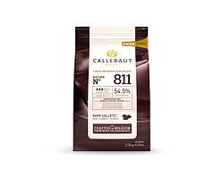 Шоколад чорний 811 "Callebaut Select", 54,5% какао, калети 100 грамів
