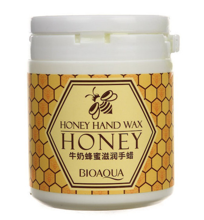 Парафінова маска для рук з медом BioAqua Honey Hand Wax, фото 1