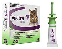 Вектра Фелис (Vectra Felis) капли на холку для кошек, 0,9 мл