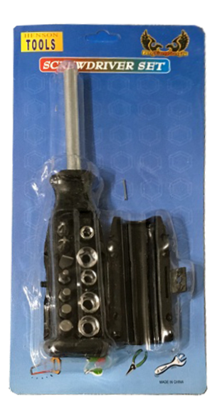 Викрутка-набір 12 одиниць "Screwdriver set"
