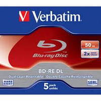 Диски BD-RE DL Blu-ray 50 gb Verbatim