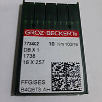 Иглы Groz-Beckert DB-1 (DLx1) № -120 R для промышленных швейных машин