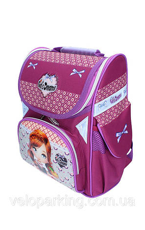 Ранець каркасний шкільний ортопедичний CLASS Girls Dreams 9700 ж, фото 1