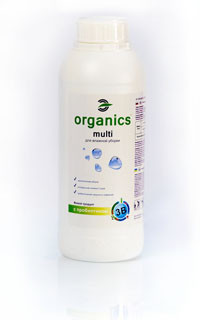 Organics Multi. Універсальний пробіотичний концентрат для вологого прибирання будь-яких поверхонь, Мульти