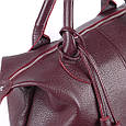 Шкіряна сумка модель 20 виноградний флотар, фото 3