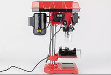 Верстат свердлильний MAX MXDP 16-1(Польща) + лещата, 1600 Вт / 3-16мм, фото 2