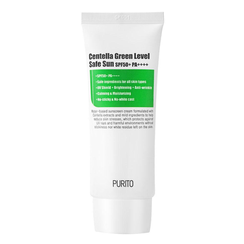 Солнцезащитный крем с центеллой Purito Centella Green Level Safe Sun SPF50+ PA++++ Корейская косметика