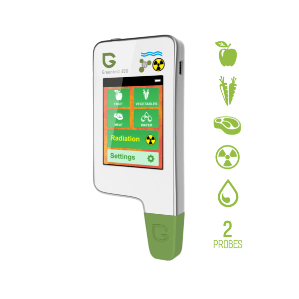 GreenTest ECO 5. Нітрат-Тестер, Дозиметр І вимірювач жорсткості води