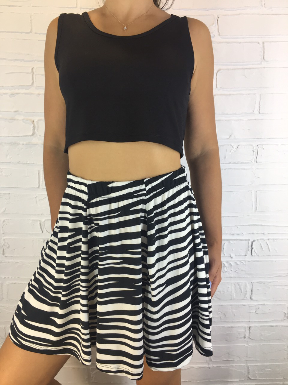 Костюм жіноча спідниця + топ "SweetHert"