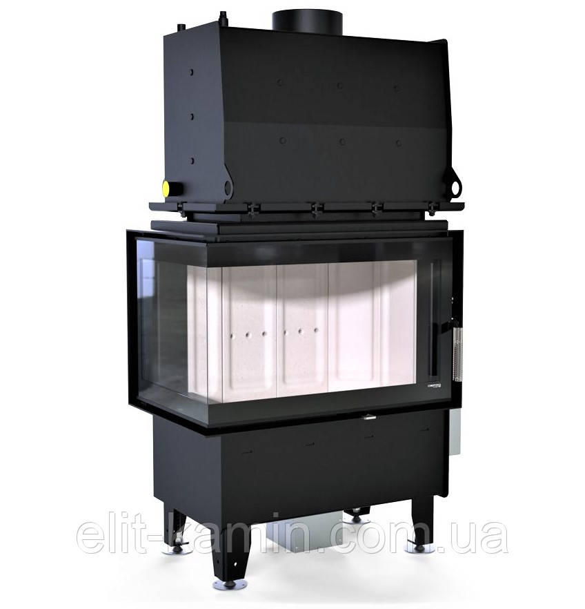 Камінна топка з водяним контуром Defro Home Riva SM BL SHORT (16kw)