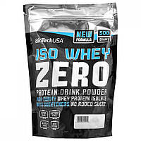 Протеїн BioTech Iso Whey Zero 500 г горіховий лікер