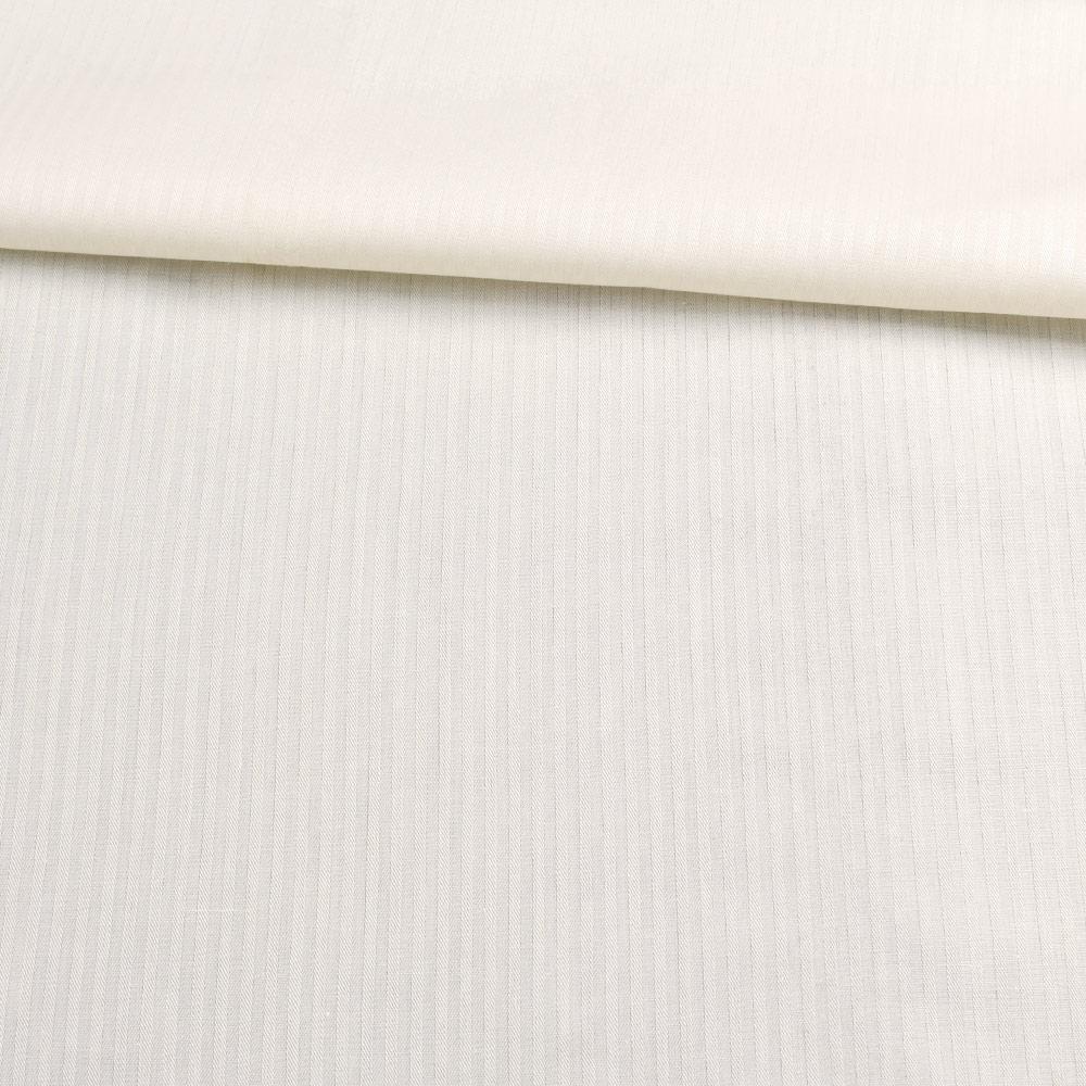 Котон жакардовий смужки айвори ш.165