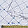Котон вишитий білий, синій ромб, олені ш.150, фото 2