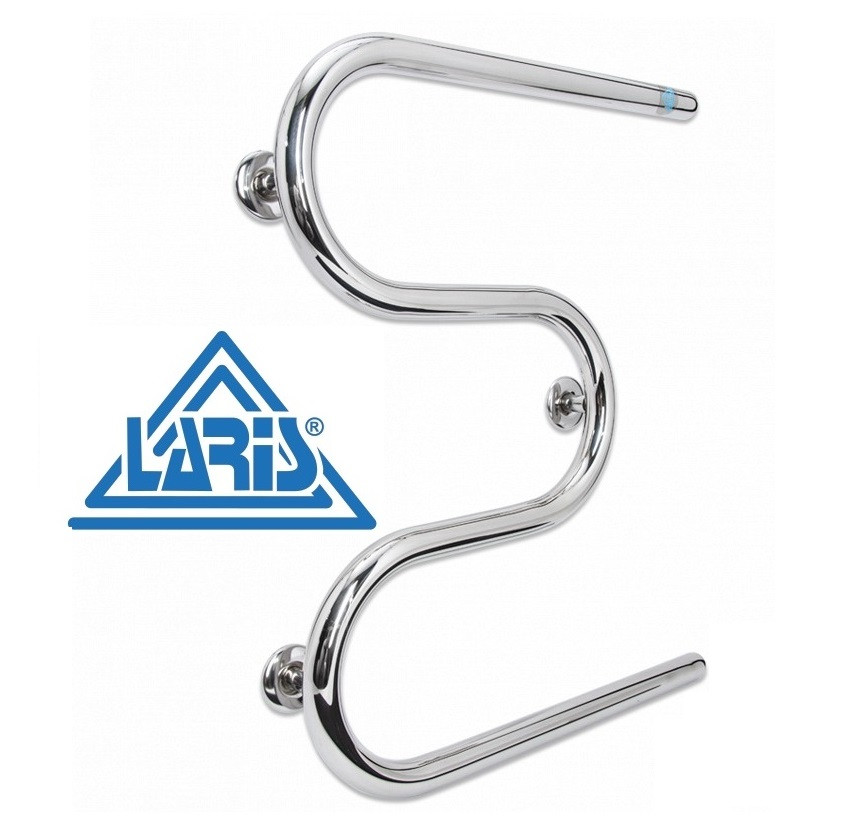 Водяна рушникосушарка LARIS Змійовик 25 РС3 400 х 500 1/2''