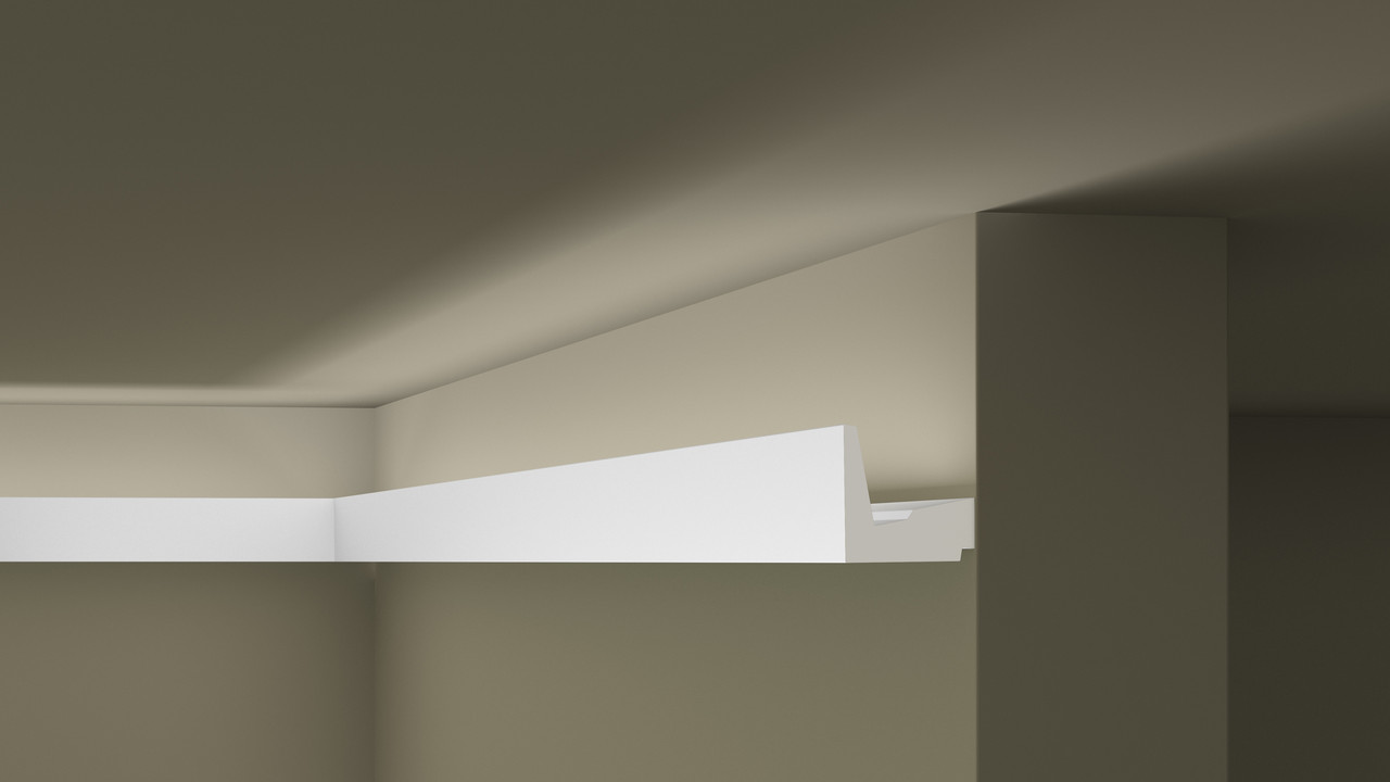 Стельовий плінтус NMC Arstyl IL5 (5х5)см, довжина 2м, фото 1