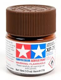 Краска Tamiya XF-79 Linoleum Deck Brown