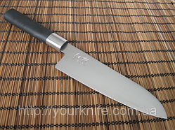 Купити ніж кухонний японський KAI (Kershaw) Shun Wasabi Santoku 165 мм